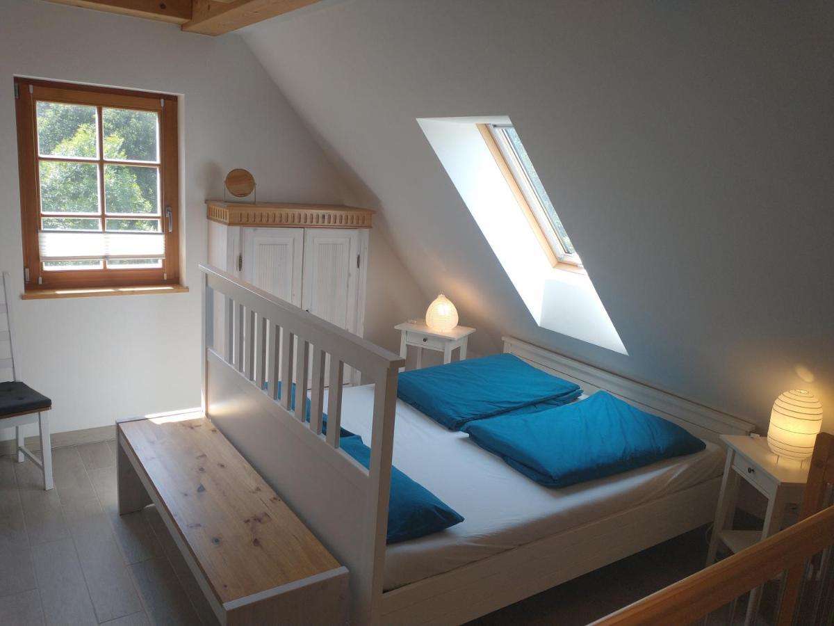Ferienwohnung Brox Зебніц Екстер'єр фото